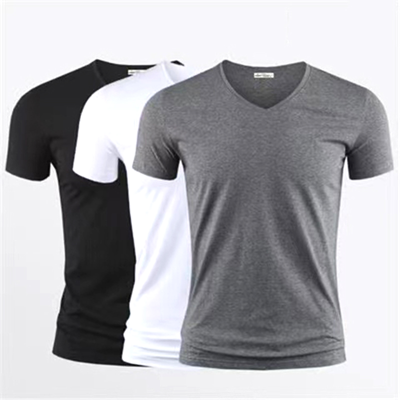 Men'S Fashion Trends 2025 - 2026 Men's T Shirt Pure Color