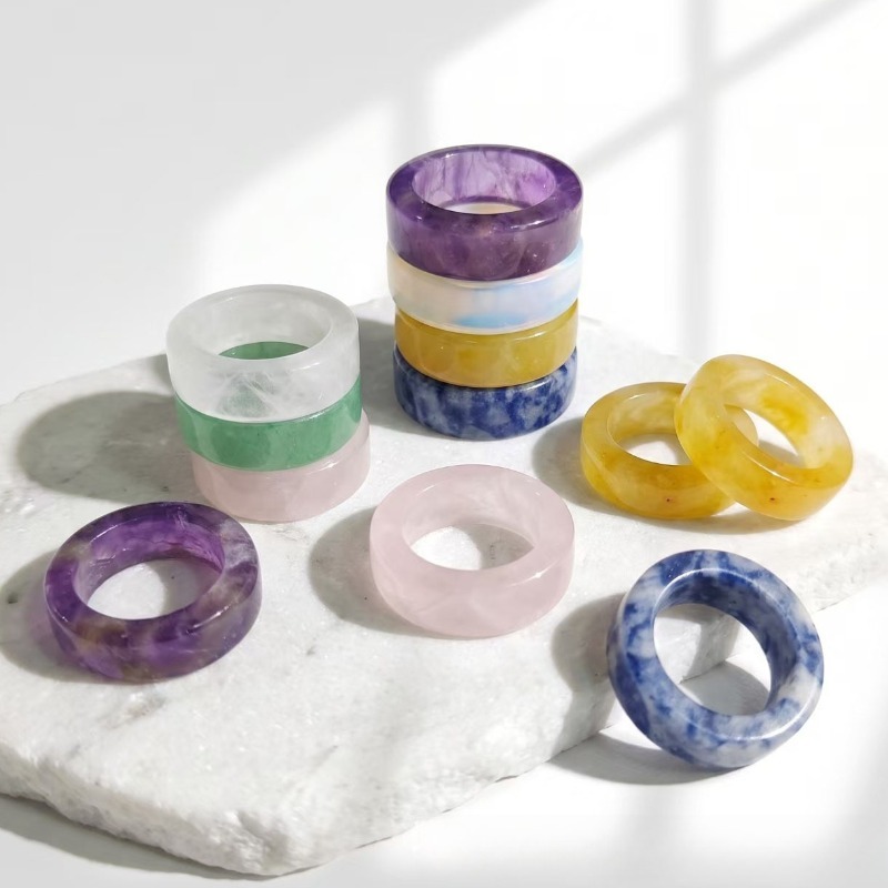 8mm Natural Crystal Healing Ri - Mens Fashion In 1920 ulasan dan harga