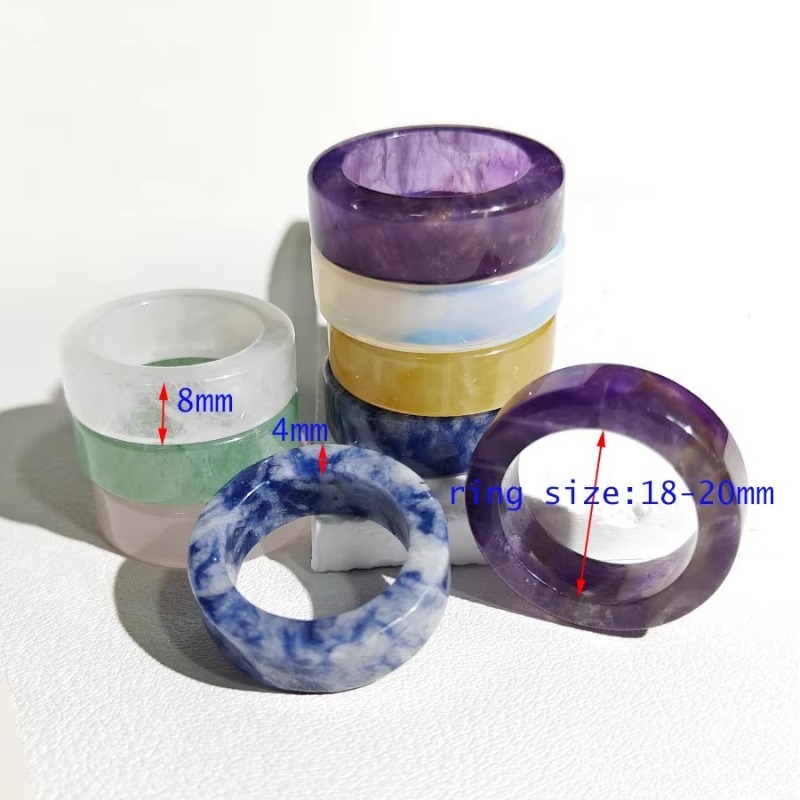 8mm Natural Crystal Healing Ri - Mens Fashion In 1920 ulasan dan harga