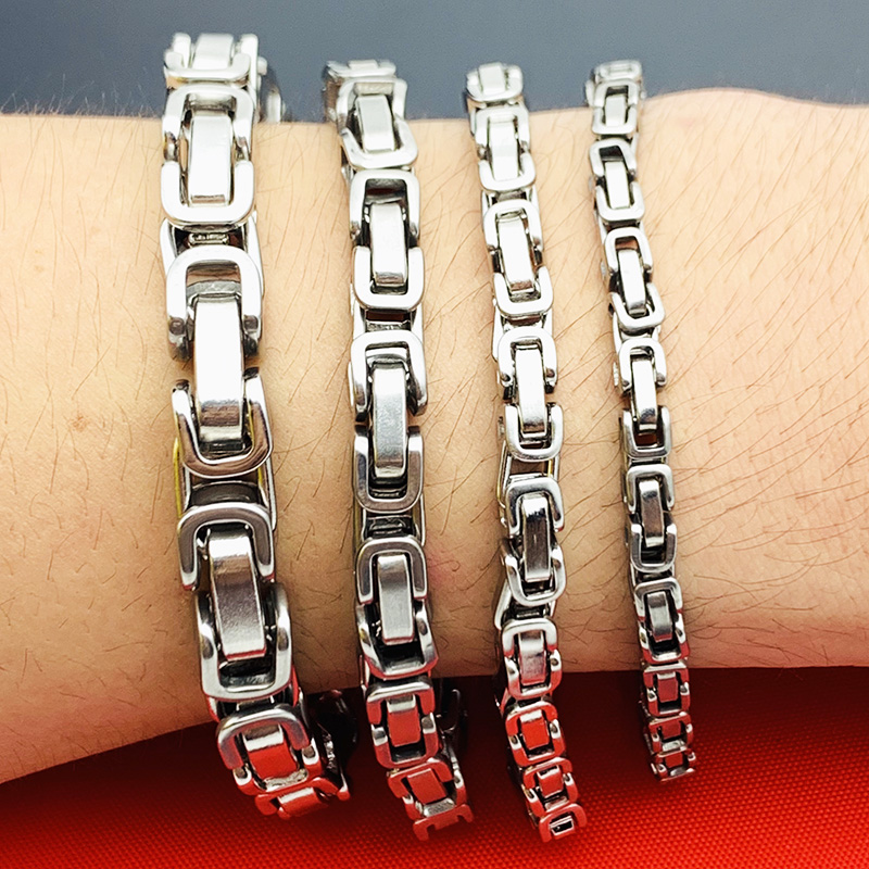 Men Jewelry Bracelet 316 Stain - Mens Fashion In 1920 ulasan dan harga