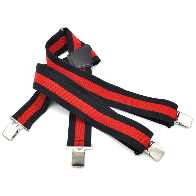 Stripes Men's Suspenders X Bac - Suspenders Clip Men ulasan dan harga
