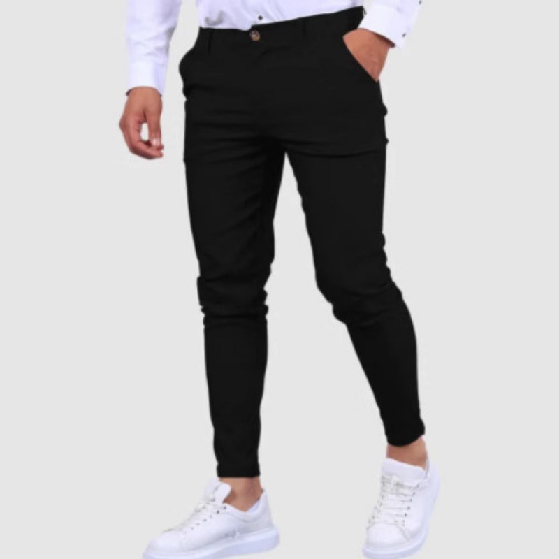 Men's Burgundy Slim Fit Chino  - Chino Pants Men ulasan dan harga