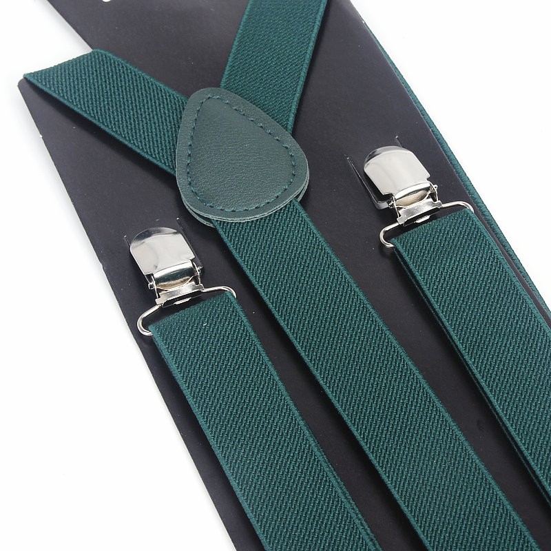 Hot Sale Elastic Leather Suspe - Suspenders Clip Men ulasan dan harga