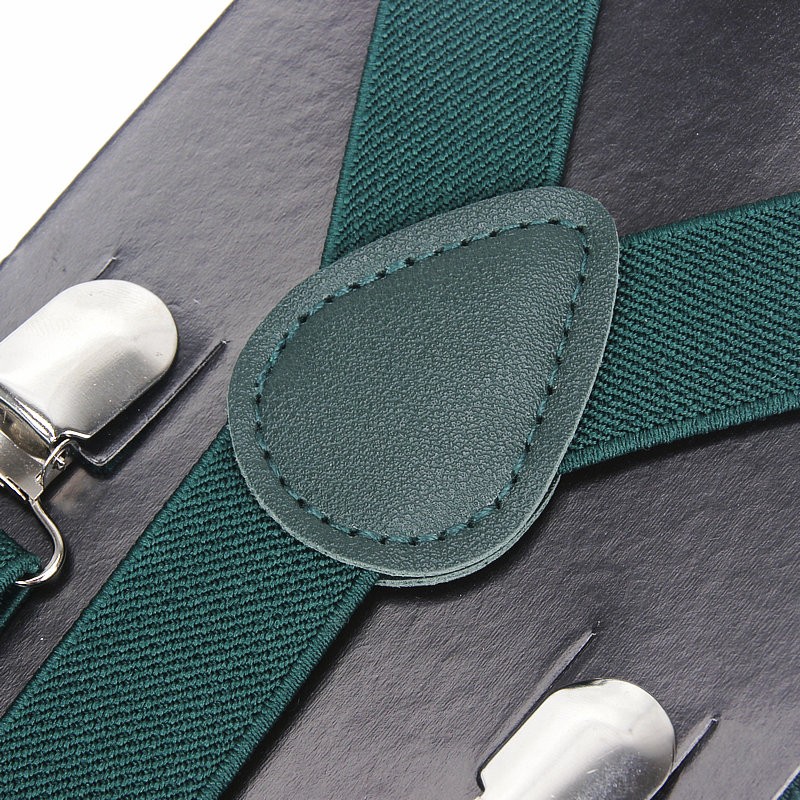 Hot Sale Elastic Leather Suspe - Suspenders Clip Men ulasan dan harga