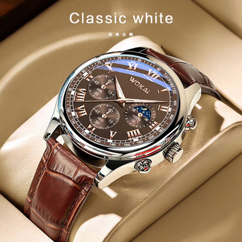 2023 Hot Sale WOKAI Watch Men  - Men'S Fashion Quartz Watch Wokai ulasan dan harga