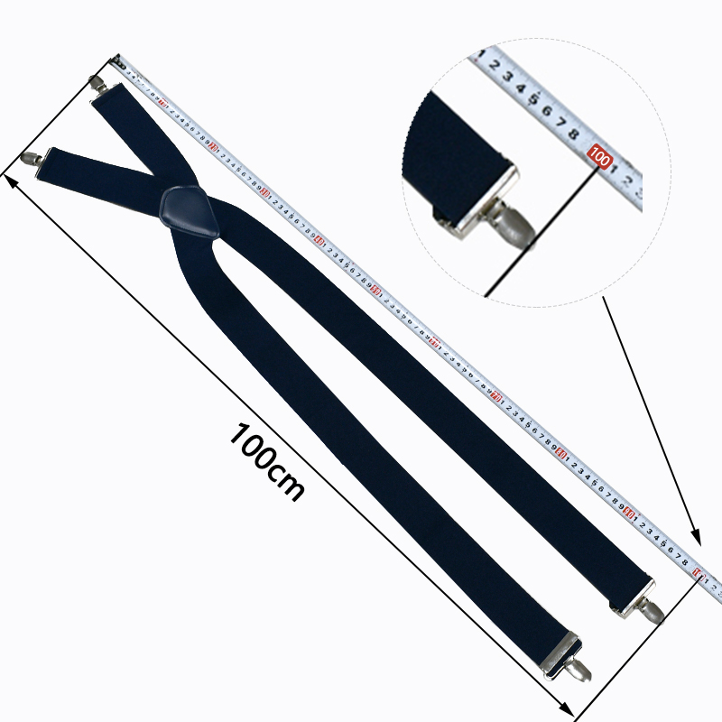 Deepeel Fashion 5cm Wide Adult - Suspenders Clip Men ulasan dan harga