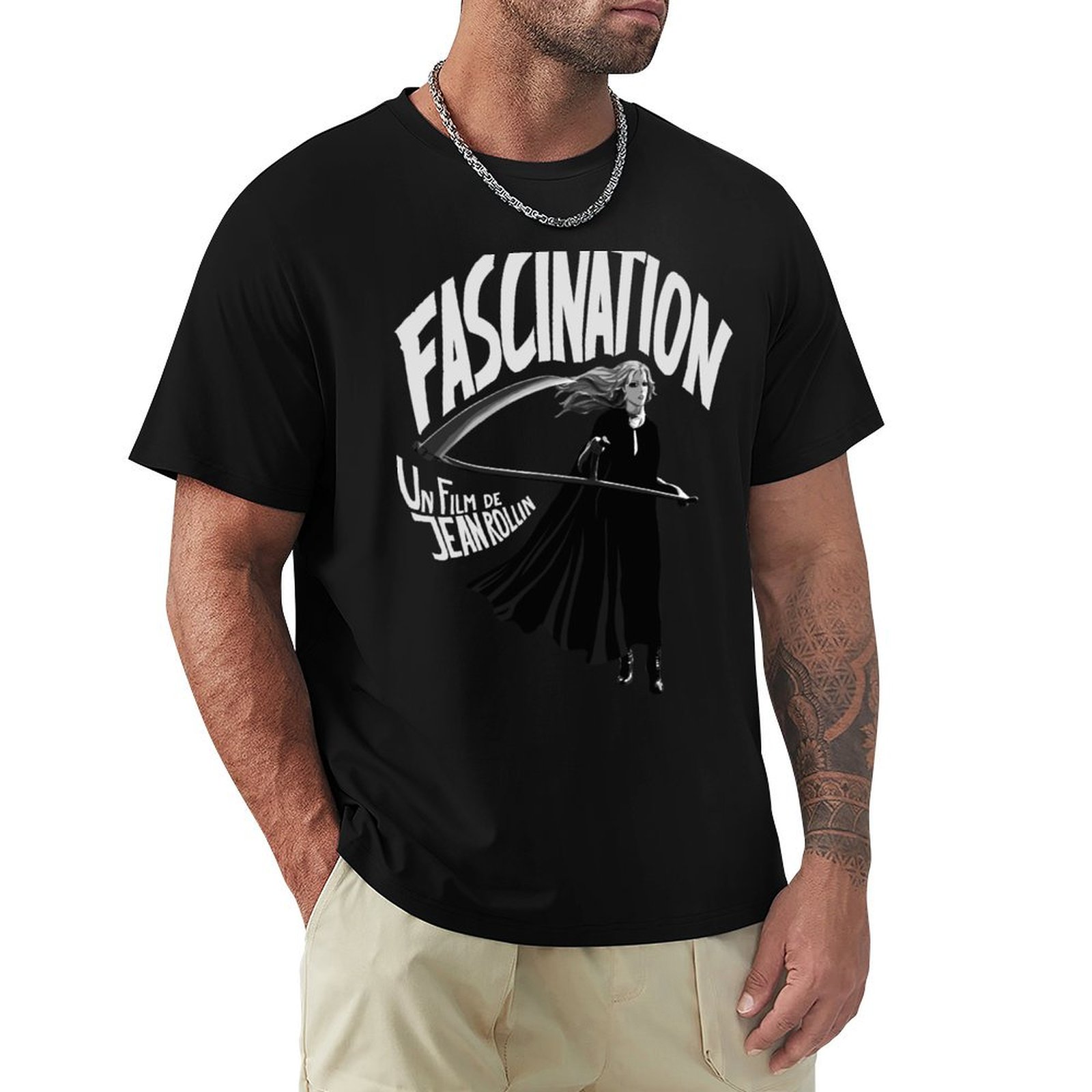 Fascination Jean Rollin T-Shir - Jeans Shirt Fashion For Men ulasan dan harga