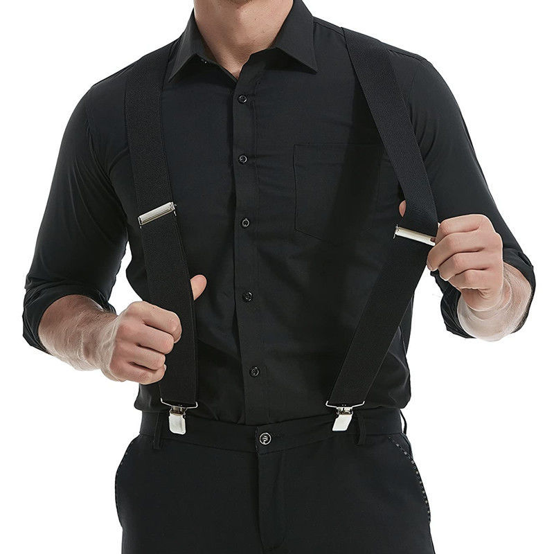 Heavy Duty Big Size Suspenders - Suspenders Clip Men ulasan dan harga