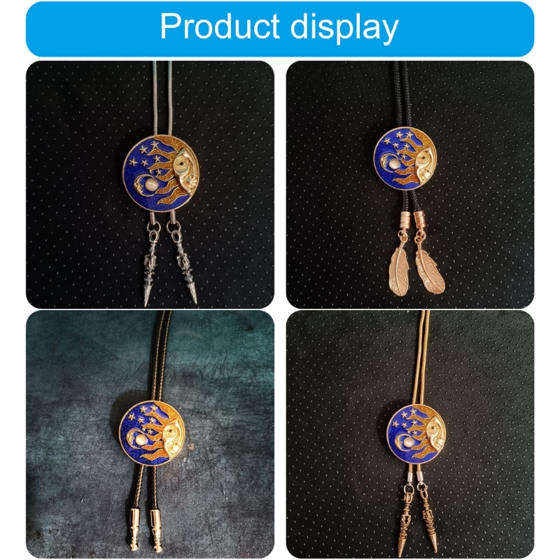 Delicate Jeweled Bolo Tie Cowb - Jeans Shirt Fashion For Men ulasan dan harga