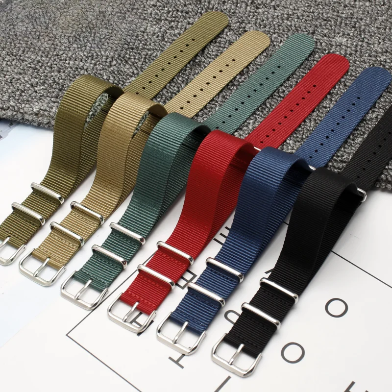 Universal Durable Nylon Watchb - Mens Fashion In 1920 ulasan dan harga