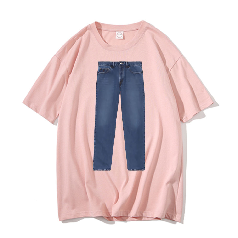 Funny Jeans Joke Meme Tshirt M - Jeans Shirt Fashion For Men ulasan dan harga