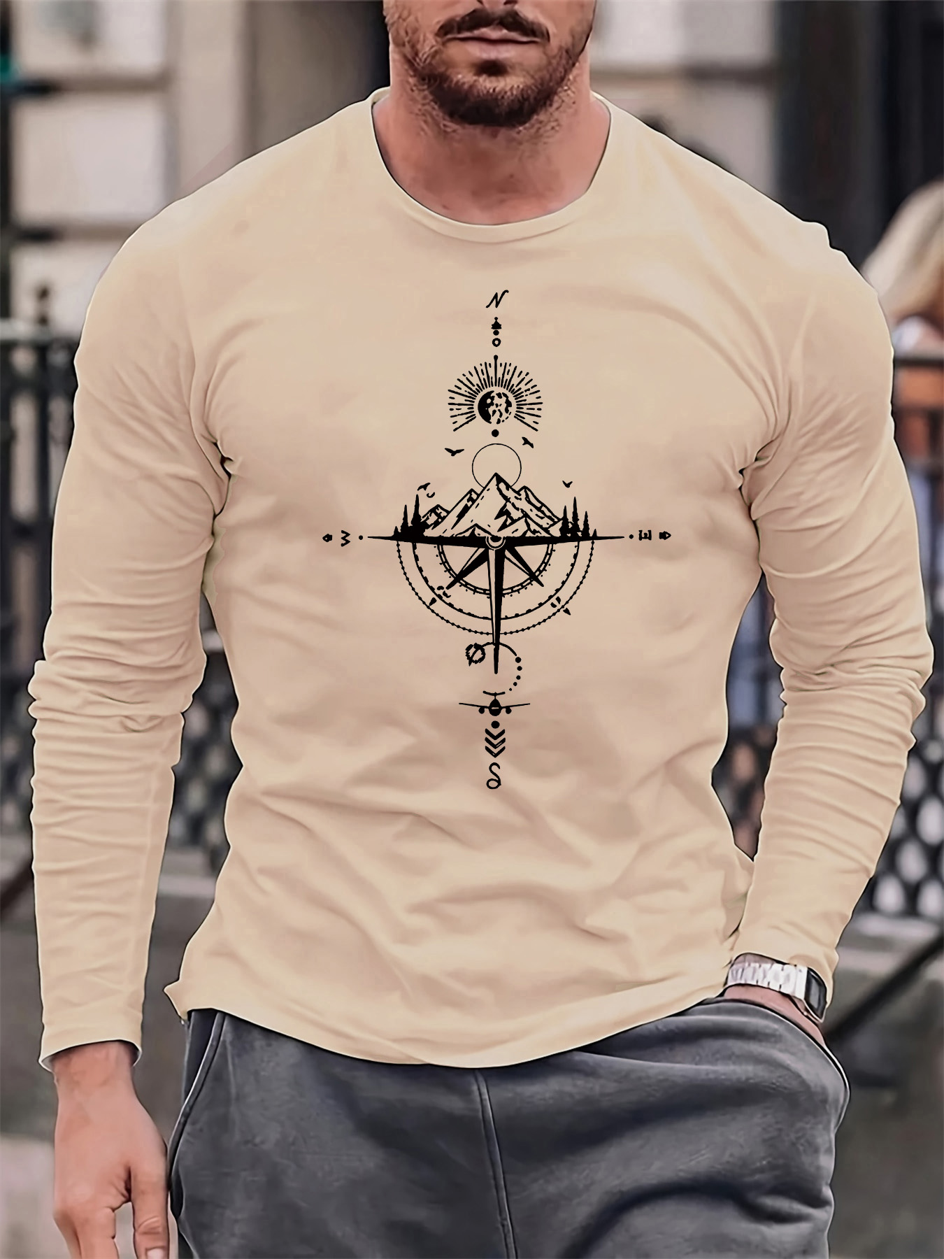 100% pure cotton men's long sl - Men'S Fashion Trends 2025 ulasan dan harga