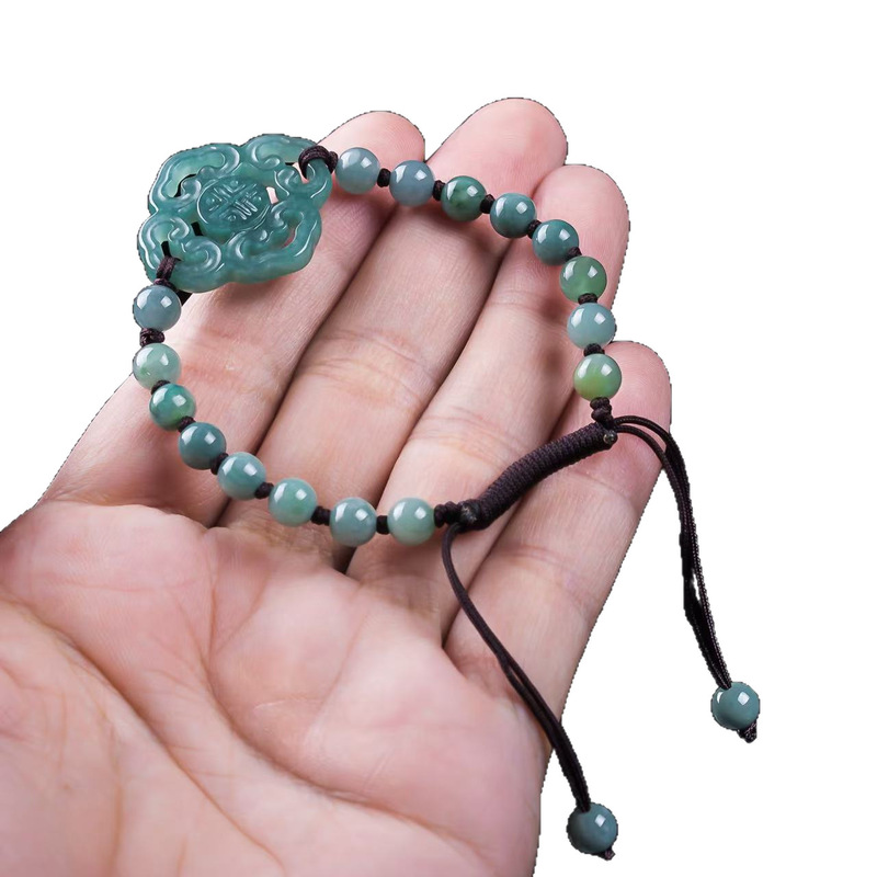 Natural Jadeite A-grade Bracel - Men'S Fashion Jewelry Bracelets ulasan dan harga