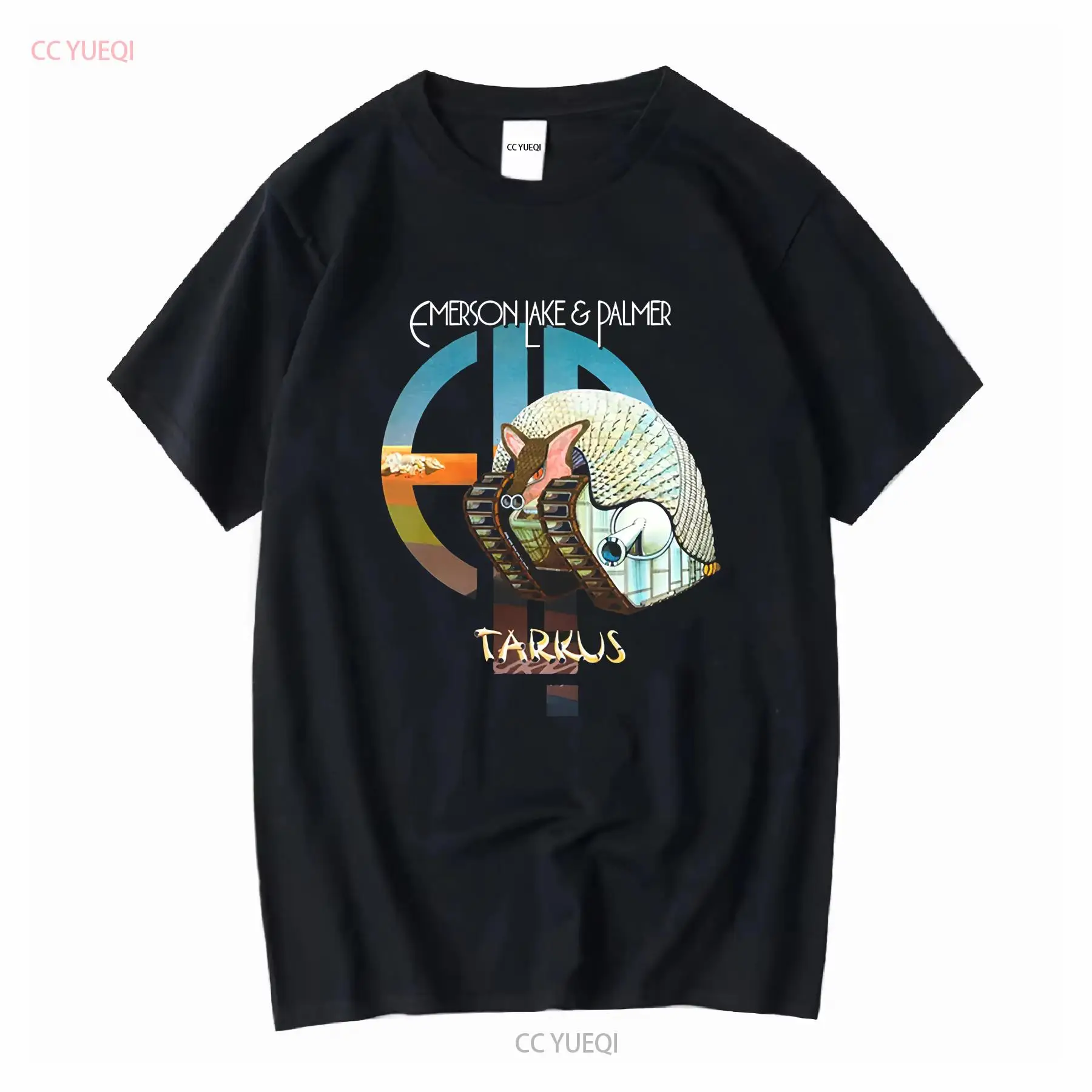 Tarkus ELP Emerson Lake and Pa - Mens Fashion Black Shirt ulasan dan harga