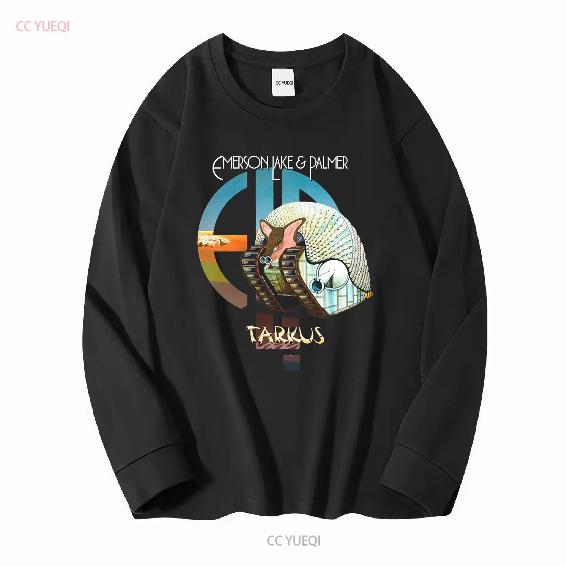 Tarkus ELP Emerson Lake and Pa - Mens Fashion Black Shirt ulasan dan harga
