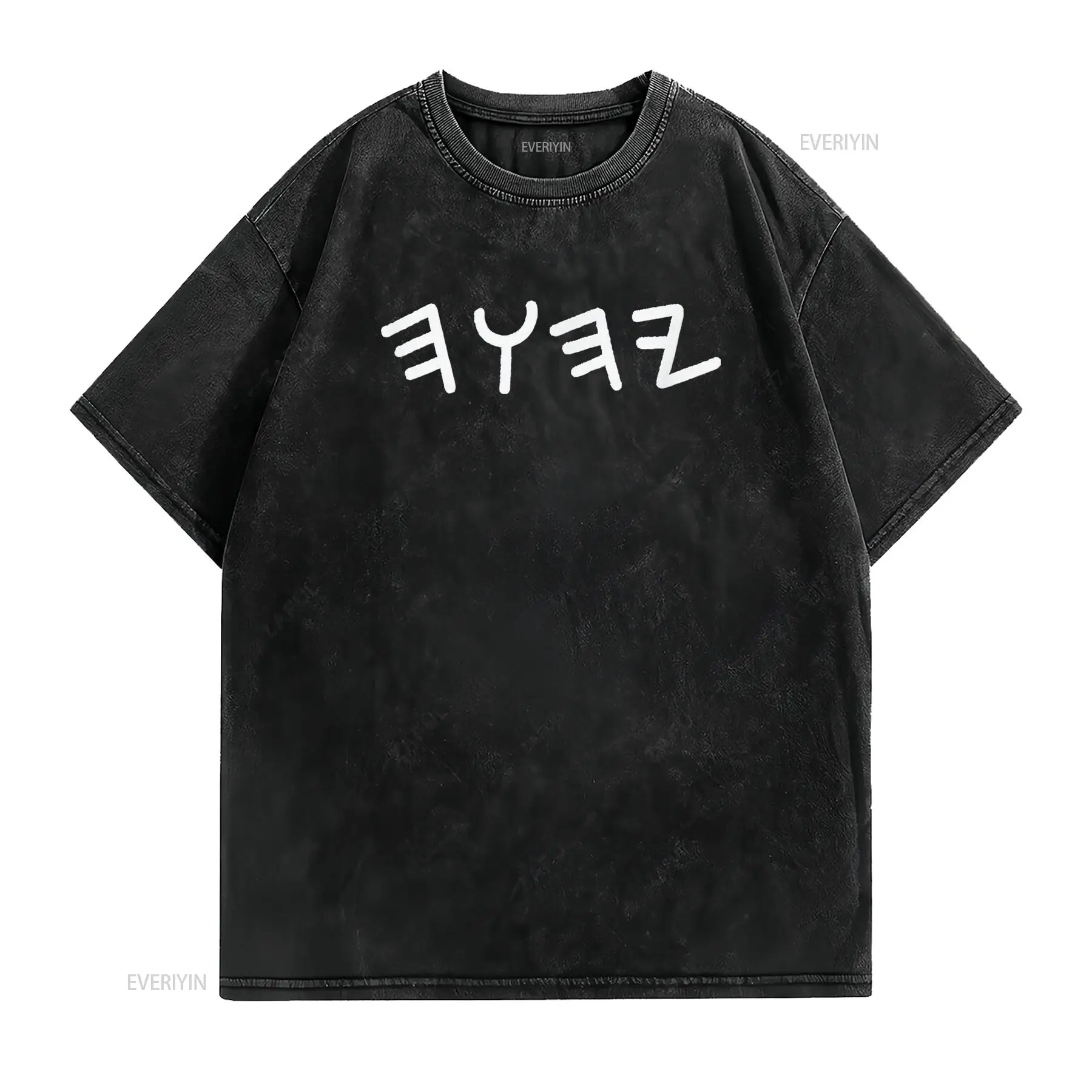 Mens Ancient Hebrew Yahuah Yah - Mens Fashion Black Shirt ulasan dan harga
