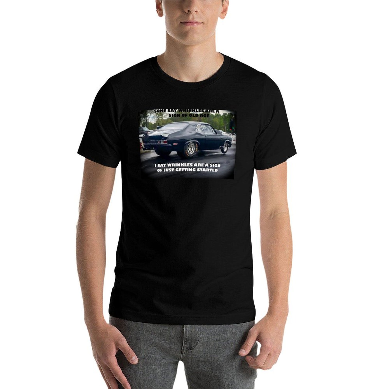Blacktop Outlaw Nova T-Shirt F - Men'S Fashion Nova Shirts ulasan dan harga