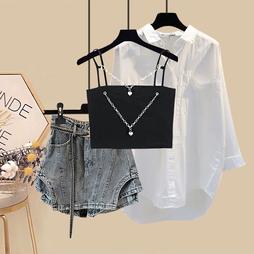 Summer Set Women's 2024 New Ko - Jeans Shirt Fashion For Men ulasan dan harga