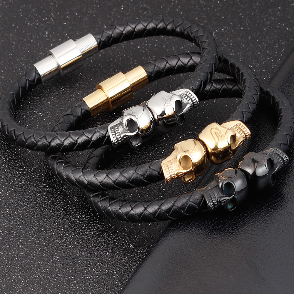 Hyperbole Men Jewelry Black Br - Men'S Fashion Jewelry Bracelets ulasan dan harga