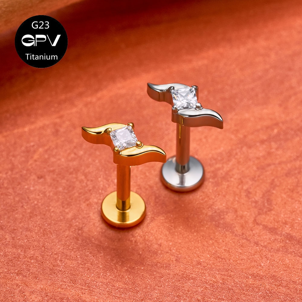 ASTM G23 Titanium Ear Studs Ir - Mens Fashion In 1920 ulasan dan harga