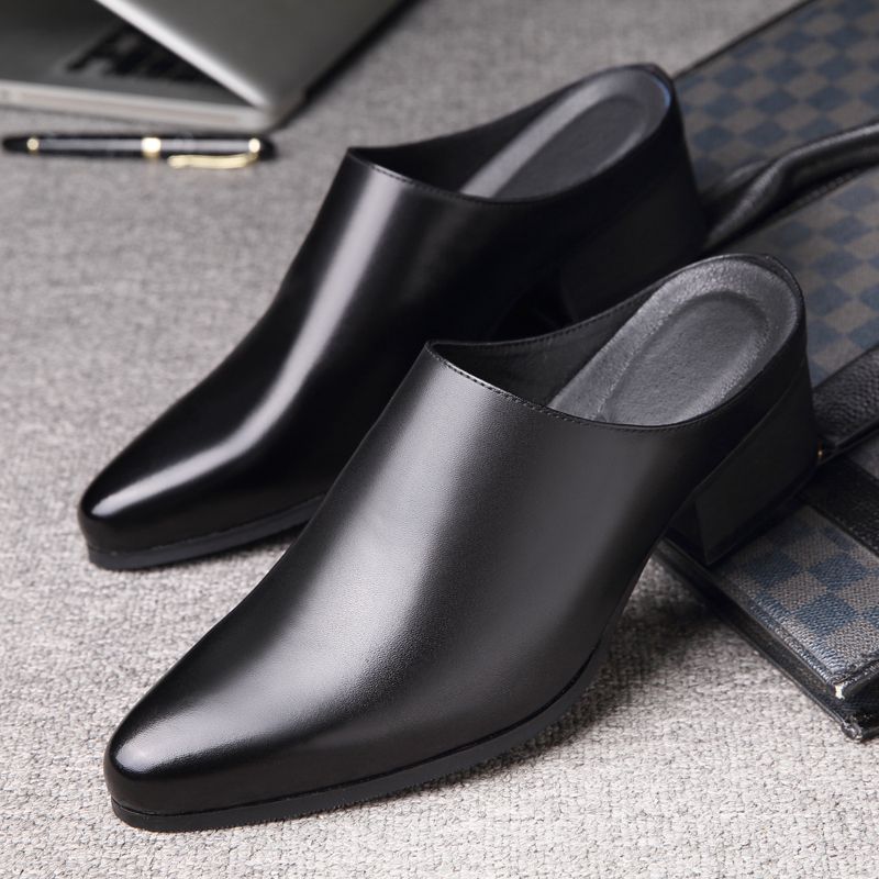 Pointed Men's Sandals Business - Mens Fashion Dress ulasan dan harga