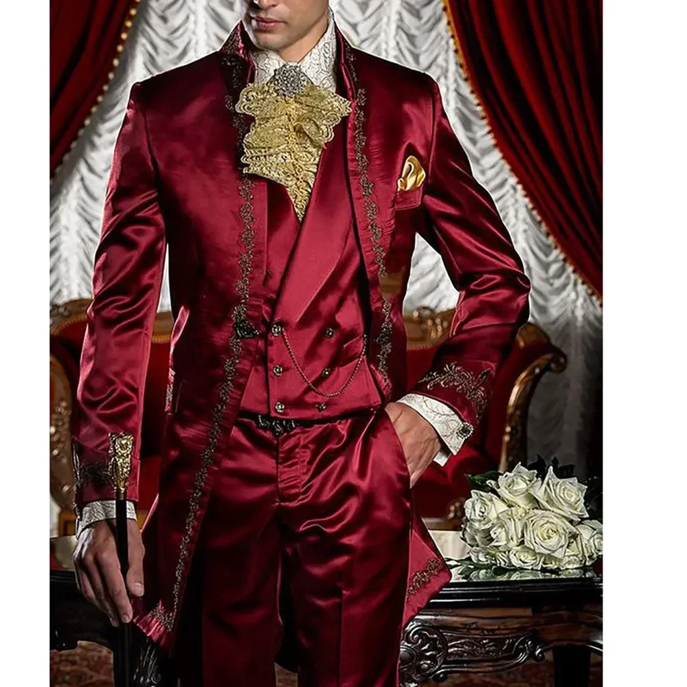 Men Suit For Wedding Jacket Pa - Mens Fashion Trajes ulasan dan harga