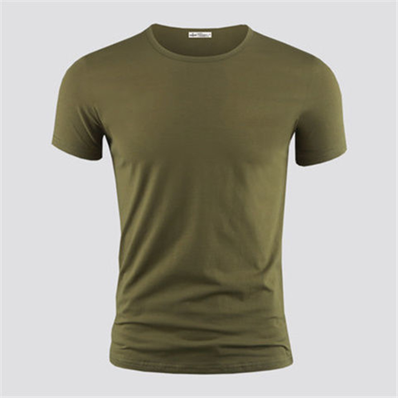 2026 Men's T Shirt Pure Color  - Men'S Fashion Trends 2025 ulasan dan harga