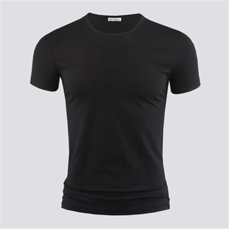 2026 Men's T Shirt Pure Color  - Men'S Fashion Trends 2025 ulasan dan harga