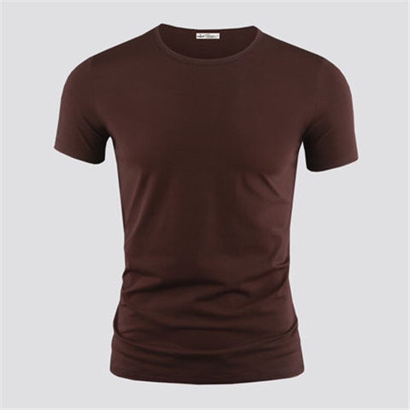 2026 Men's T Shirt Pure Color  - Men'S Fashion Trends 2025 ulasan dan harga