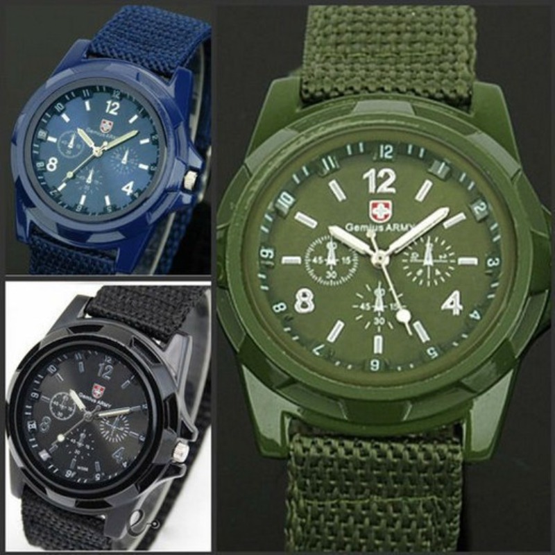 Mens Sports Watch Quartz Nylon - Mens Fashion In 1920 ulasan dan harga