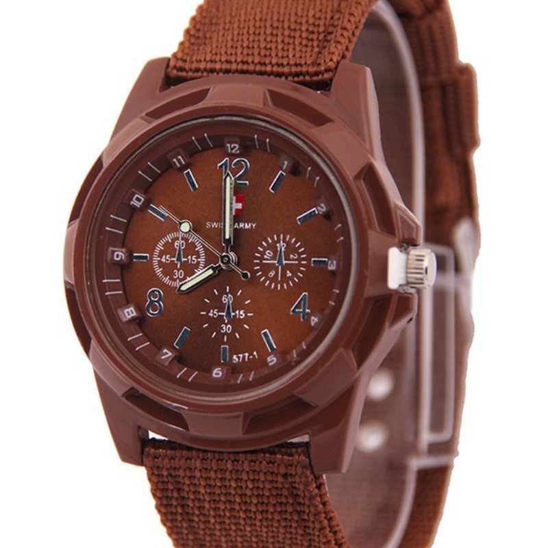 Mens Sports Watch Quartz Nylon - Mens Fashion In 1920 ulasan dan harga