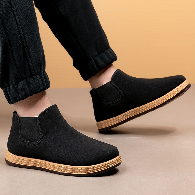 Men's Cotton Shoes Men's Winte - Mens Fashion Vintage ulasan dan harga