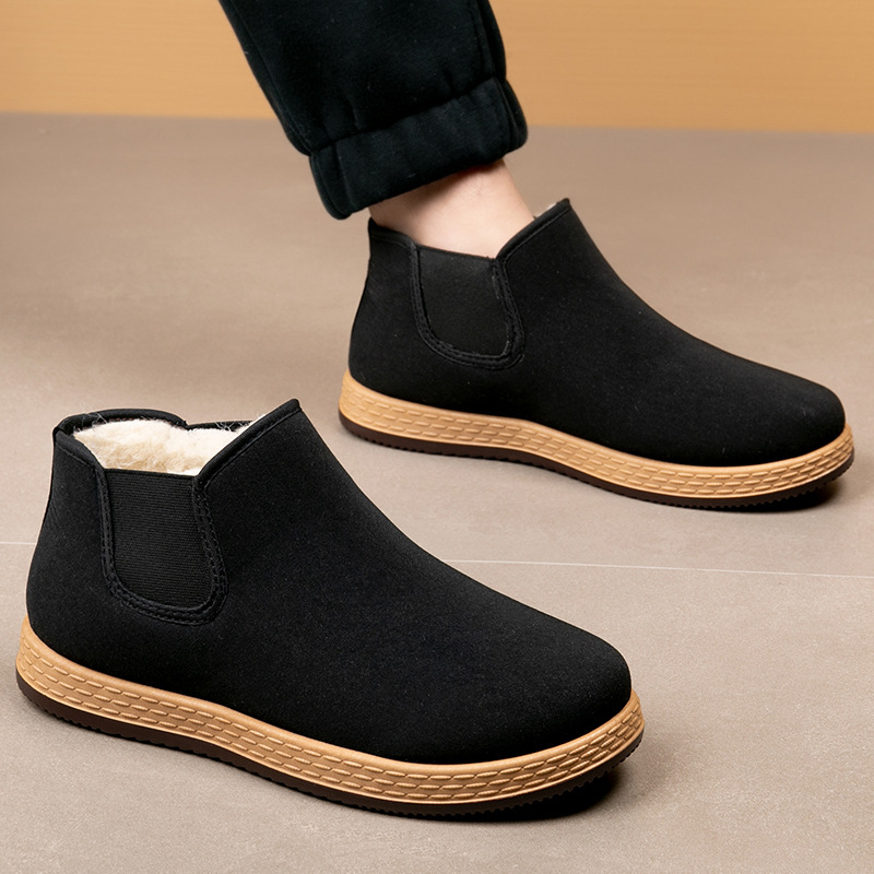 Men's Cotton Shoes Men's Winte - Mens Fashion Vintage ulasan dan harga