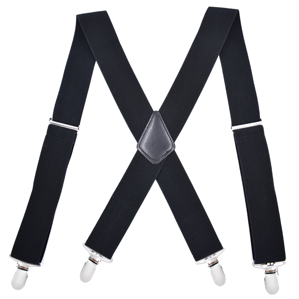 5cm Men Suspenders High Elasti - Suspenders Clip Men ulasan dan harga