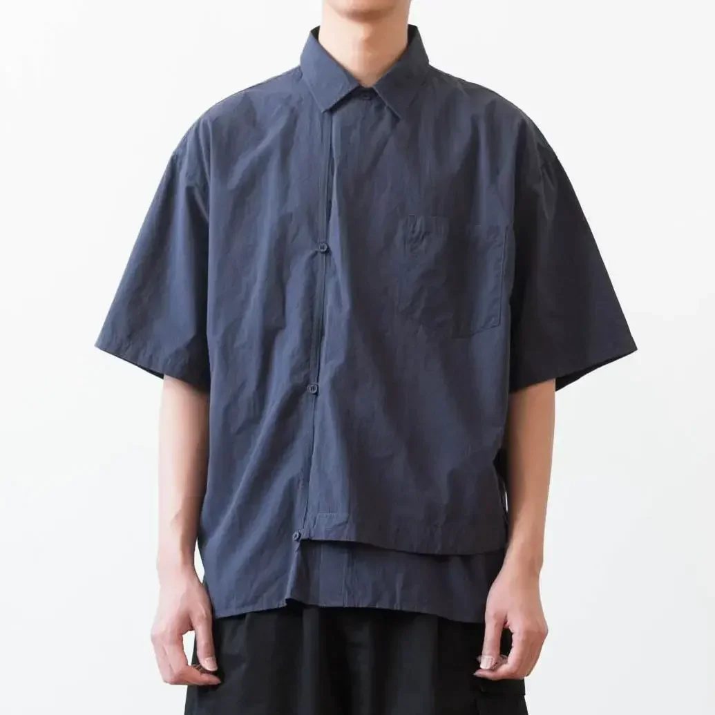Summer Fashion Dark Blue Creat - Men'S Fashion Online Stores ulasan dan harga