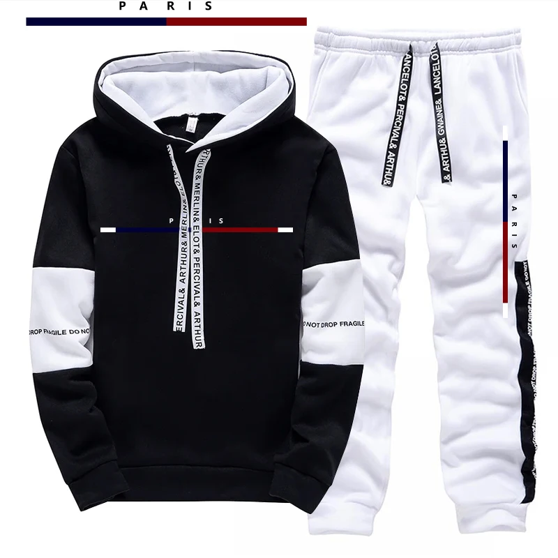 Paris Fashion Printed Men's Se - Men'S Fashion Outfits ulasan dan harga