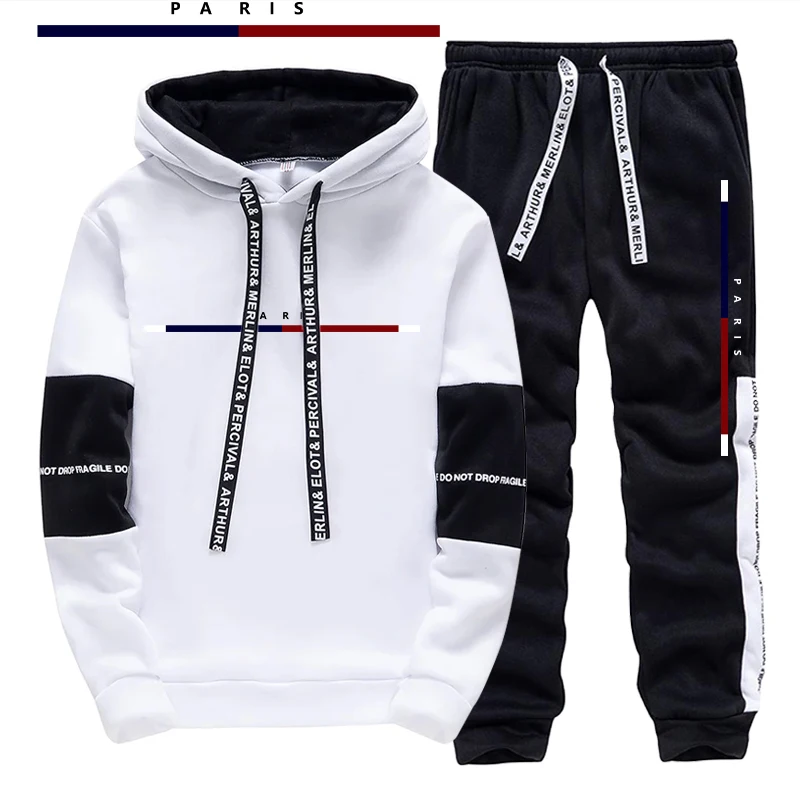 Paris Fashion Printed Men's Se - Men'S Fashion Outfits ulasan dan harga